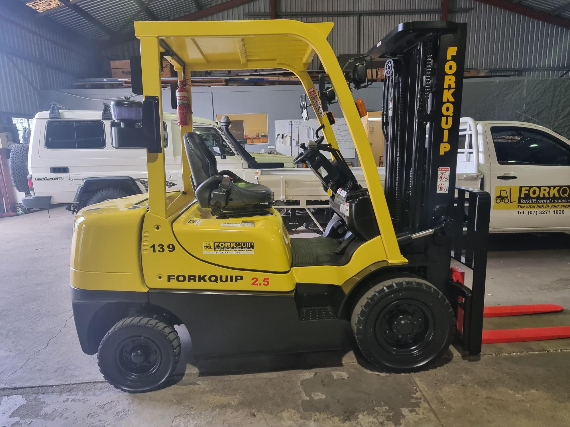 Brisbane forklift fork slippers rental
